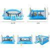 Multifunctional Jump 'n Slide Inflatable Bouncer for Kids Complete Setup with Blower - 198" x 180" Play Area - 96" Tall view 2