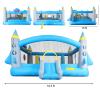 Multifunctional Jump 'n Slide Inflatable Bouncer for Kids Complete Setup with Blower - 198" x 180" Play Area - 96" Tall view 3
