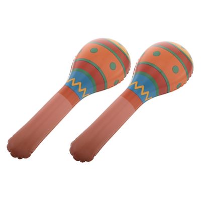 SUPVOX 2Pcs Cartoon Inflatable Hammers for Lightweight Blow Up for Safe Indoor Enhances Hand Eye Coordination for Party Favors and Role Playing Games