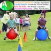 LINAYE Carnival Games Combo Set Outdoor Activities, Field Day Lawn Yard Family Reunion Fall Festival Games Hopper Balls Dart Board for Kids Ring Toss Egg and Spoon for Kids Birthday Party view 3