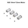 10mm*12mm N20 electronic starter DC 3V 3.7V 6V 9V 12V High Speed Single/Dual-shaft Large Torque DIY N-scale Toy C DWBPGVUN view 2