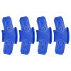 K TOMOTO 22.5 Degree Curved Track Pieces Compatible with Hot Wheels, Banked Turn Racetrack Connector, 4 Pack view 1