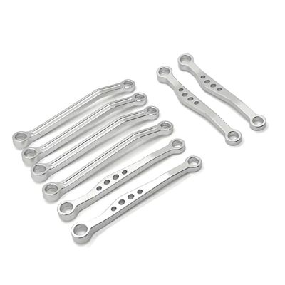 AQWBTYD RC Car Upgrade Parts Compatible with WPL C64 1/16 RC Car Aluminum Alloy Front Rear Fixed Rod Kit Upgrade Parts Accessories