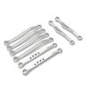 AQWBTYD RC Car Upgrade Parts Compatible with WPL C64 1/16 RC Car Aluminum Alloy Front Rear Fixed Rod Kit Upgrade Parts Accessories view 1
