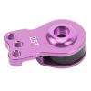 Beufee Aluminum 25t Servo Saver 3 Holes, Adjustable Torque Servo Horn Lightweight Universal Arm for 1/10 Rc Car (Purple) view 1