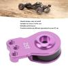 Beufee Aluminum 25t Servo Saver 3 Holes, Adjustable Torque Servo Horn Lightweight Universal Arm for 1/10 Rc Car (Purple) view 2