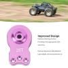 Beufee Aluminum 25t Servo Saver 3 Holes, Adjustable Torque Servo Horn Lightweight Universal Arm for 1/10 Rc Car (Purple) view 3