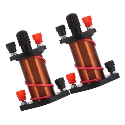 2 Pcs Experimental Induction Coil for Physics Teaching Portable Copper Solenoid for Classroom Demonstrations Essential Electromagnetic Coil for Laboratory Use