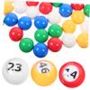 Abaodam 50Pcs Raffle Lottery Balls Sphere Balls for Party Games Bingo and Compact Lightweight and Easy to Store view 1