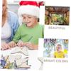 1Set DIY Wooden Butterfly Wind Chime Craft Kit with Blank Wooden Wind Bells Paint Brushes and String for Creative Outdoor Decoration view 3