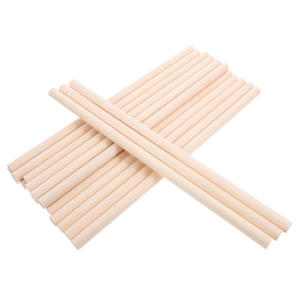 20Pcs Rhythm Sticks Wooden Musical Instruments for Indoor Birthday Enhances Cognitive Skills and Musical Creativity