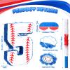 HyDren Baseball Piata Baseball Party Decorations Number Piata with Bat, Blindfold and Confetti, 16 Inch Sports Themed Birthday Party Supplies for Celebration Events(Number 5) view 2