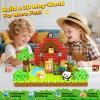 Magnetic Blocks, Build Mine Magnet World Forest Farm Edition, Magnetic Building Blocks for Kids Ages 4-6 6-8 8-12, Sensory STEM Toys for Boys & Girls view 4