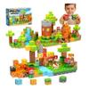 137 Pcs Magnetic Building Blocks, Enhance STEM Learning,Creative Play & Logical Thinking,Durable&Vibrant Color with Light Up Blocks,Ideal for Classroom&Screen-Free Entertainment (Wonderful Adventure) view 1