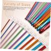 1Set Beginner Knitting Needle Set Ergonomic Crochet Hook Kit for Comfortable Use for Sweaters Hats and Scarves Construction view 3
