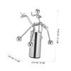 Alasum Iron Tumbler Balance Toy for Adults Swinging Rider Desktop Decoration Kinetic Desk Ornament Stress Relief Balance Ball for Home or Office view 2