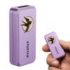 Aluminum Fidget Slider for Adults with Click Sound & Lanyard Hole - Metal Fidget Toys Stress Relief, EDC Haptic Sensory Gift - Lightweight Pocket-Size Anxiety Relief (Purple) view 1