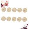 2sets 10pcs Unfinished Wooden Gyroscope for DIY Painting Plaything Safe and Material Enhance Hand Eye Coordination and Cognition Fun Educational 10pcs*2 view 4