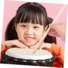 20Pcs Wooden Rhythm Sticks for Safe Percussion Instrument with Rounded Edges for Classroom Indoor Choice for Beginners view 2