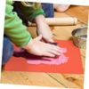 8PCS Polymer Clay Mats for Lightweight Pottery Pad Tools for DIY Crafting and Safe Activity Encourages Imaginative Play and Creativity view 2