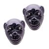 2Pcs Gorilla Mask Animal Headgear for Halloween Party Monkey Costume Head Mask for Cosplay and Themed Events Comfortable and Safe Material view 1