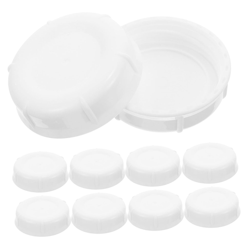 10Pcs Bottle Sealing Caps Leakproof Replacement Lids for Milk Storage Travel Bottle Caps for Easy Feeding Durable Reusable Design for