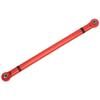 8Pcs Aluminium Alloy Link Rod for SCX10 RC Crawler | 1/10 Scale 313mm Wheelbase | Upgrade Metal Accessories for Axial SCX10 / T4 / Wraith | Red & Metal Gray Color Options (Red) view 2