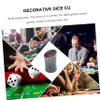 1Pc Electroplated Dice Cup Unique Decorative Holder for Tabletop Games for Parties and Gatherings for Dice Enthusiasts view 3