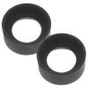 jojofuny 2Pcs Rubber Microscope Eyepiece Covers for Enhanced Eye Protection Design Fits Various Microscopes Reduces Glare Protects Against Dust and Water view 1