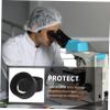 jojofuny 2Pcs Rubber Microscope Eyepiece Covers for Enhanced Eye Protection Design Fits Various Microscopes Reduces Glare Protects Against Dust and Water view 4