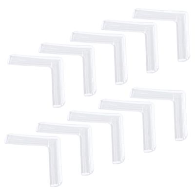 10Pcs Clear Silicone Safety Corner Protectors Transparent Edge Guards for Tables Desks and Furniture Soft and Bumpers for Safety