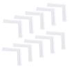 10Pcs Clear Silicone Safety Corner Protectors Transparent Edge Guards for Tables Desks and Furniture Soft and Bumpers for Safety view 1