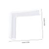 10Pcs Clear Silicone Safety Corner Protectors Transparent Edge Guards for Tables Desks and Furniture Soft and Bumpers for Safety view 2