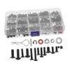 1Set Rc Car Screw Tool Kit Fastener Repair Accessories for Rc Cars Trucks Screw Assortment with Compact Case Use for DIY Maintenance view 1