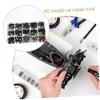 1Set Rc Car Screw Tool Kit Fastener Repair Accessories for Rc Cars Trucks Screw Assortment with Compact Case Use for DIY Maintenance view 3