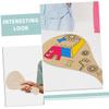 10Pcs Wooden Paddle Balls Unfinished Wood DIY Paddle Ball for Engaging Art Play Detachable Design for Coordination and view 3