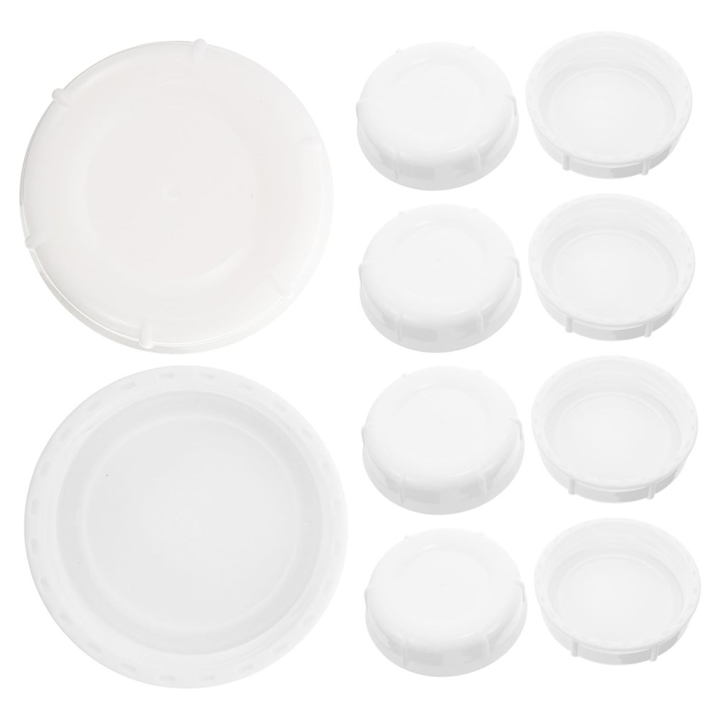 10Pcs Bottle Sealing Caps Milk Bottle Screw Caps for Leak Storage for Travel Use Material for Freshness and Reliability