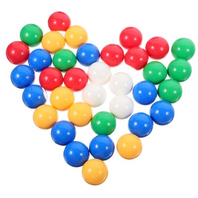 KESYOO 50pcs Colorful Bingo Lottery Balls for Party Games Small Raffle Game Props Numbered Draw Balls for Entertainment Activities