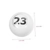 KESYOO 50pcs Colorful Bingo Lottery Balls for Party Games Small Raffle Game Props Numbered Draw Balls for Entertainment Activities view 2
