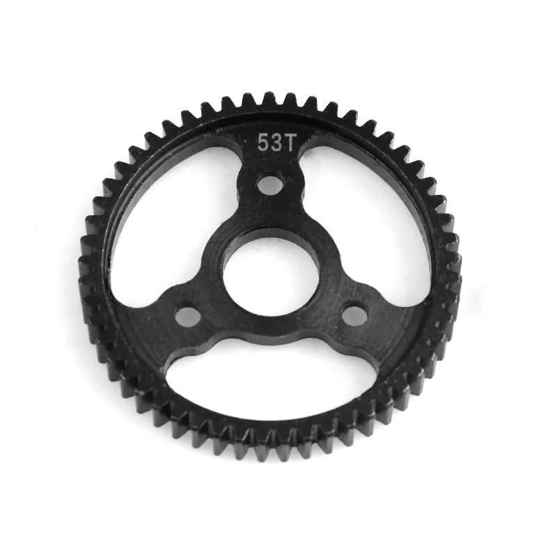 0.8M 32P 50T 52T 53T 54T Hardened Steel Spur Gear 3956 6842 for Traxxas Slash 4x4 VXL Stampede Rustler 1/10 RC Car Upgrade Parts(53T)