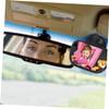 Adjustable Car Mirror for Safe Driving Suction Clip Rearview Mirror for of Durable Material Convenient Installation for Rear Monitoring view 2
