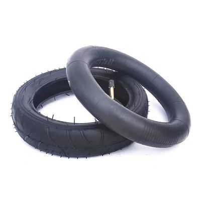 , 10 Inch Pneumatic Inner and Outer Tires, Non-slip and Wear-resistant, Suitable for Baby Cages/Scooters, 260X55,10X2.0 Optional