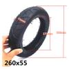 , 10 Inch Pneumatic Inner and Outer Tires, Non-slip and Wear-resistant, Suitable for Baby Cages/Scooters, 260X55,10X2.0 Optional view 2