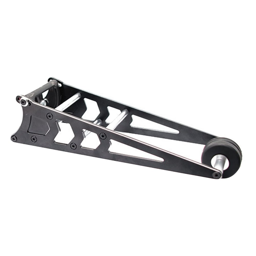 Alloy Tail Wheel Head-up Wheelie Bar 5-Height Level Rustler Bandit RC Car Accessories for 1/10 Traxxas Slash 2WD LCG Parts