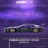 Inno Models RX7 (FC3S) Kit Purple Metallic and Black 1/64 Diecast Model Car IN64-RX7FCP-PB view 3