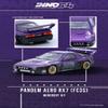 Inno Models RX7 (FC3S) Kit Purple Metallic and Black 1/64 Diecast Model Car IN64-RX7FCP-PB view 4