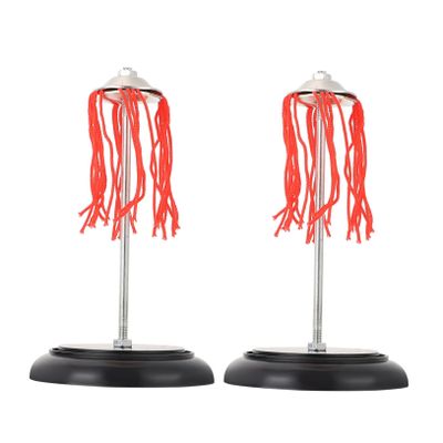 2Pcs Electric Plume Electrostatic Experimental Equipment Physics Demonstration Supplies for Students for Electricity Experiments Schools and Science Classes