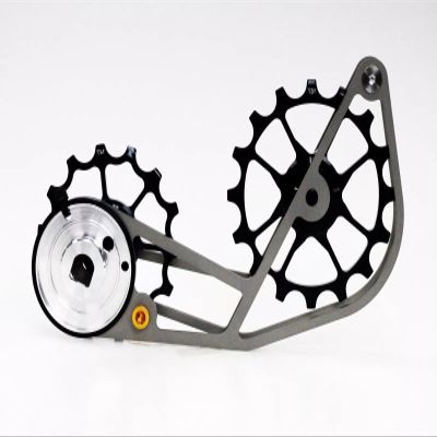 Jstpure for Road Oversized Pulley for eTap AXS Blk