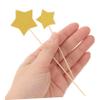 144Pcs Star Cupcake Toppers Decorative Cake Picks for Birthday Wedding and Shower Glitter and Photo Props and Party Decorations view 4