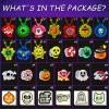 100 PCS Halloween Party Favors for Kids, Halloween Glow in the Dark Toys Rotating Spin Light Up Necklaces, LED Rings Decorations Trick or Treats Classroom Goodie Bag Fillers Party Supplies view 3